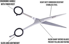 Load image into Gallery viewer, UEN Professional Hair Cutting Scissors Stainless Steel Razor Edge