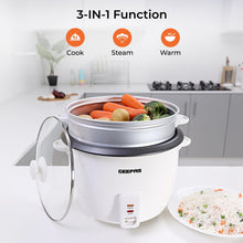 Load image into Gallery viewer, Geepas Automatic Rice Cooker Non Stick Inner Pot
