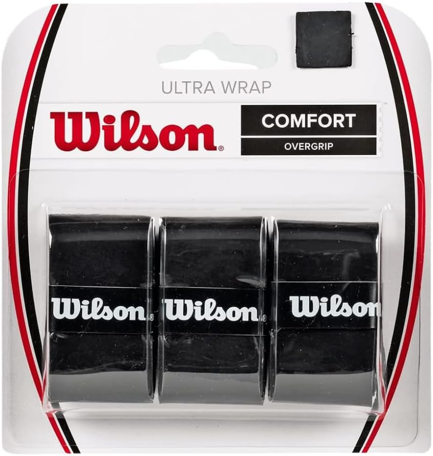 Wilson Ultra Wrap Overgrip Unisex Black Pack