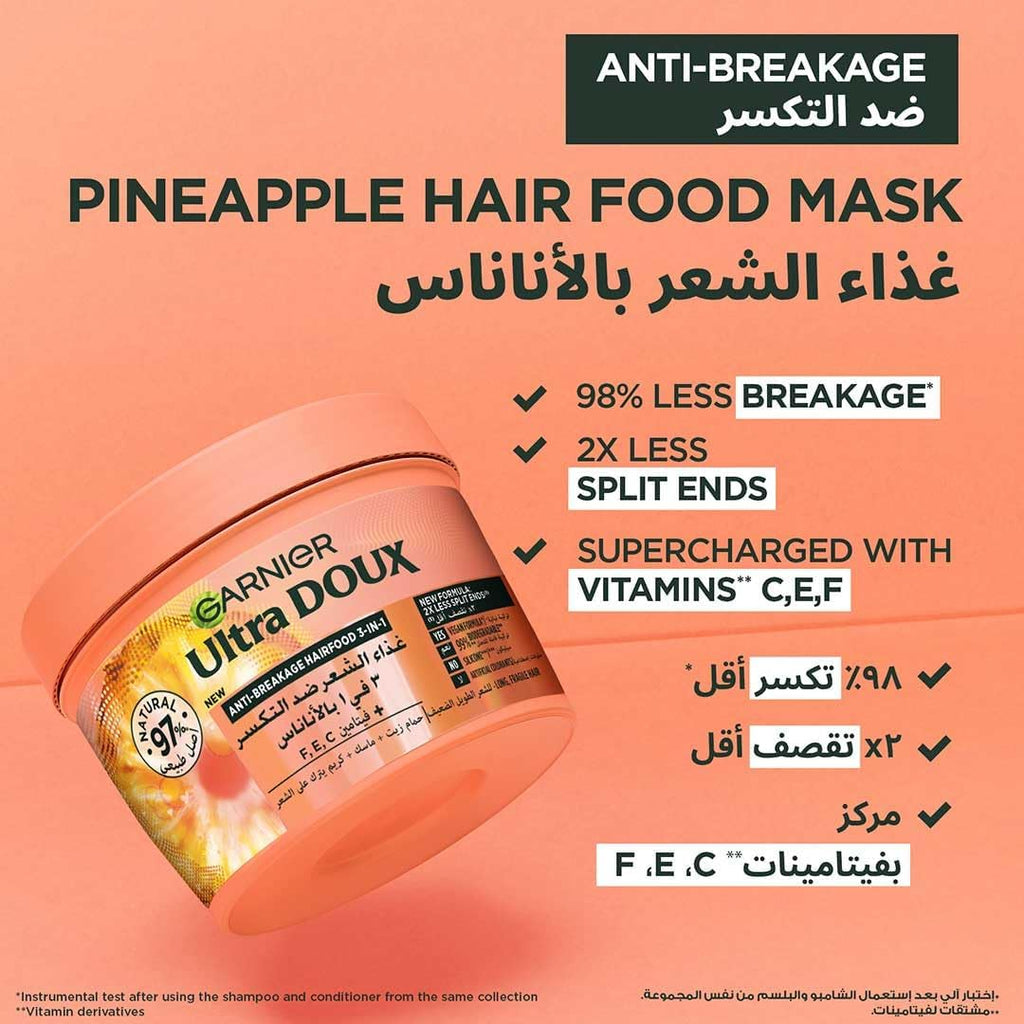 Garnier Ultra Doux Hair Food Anti Breakage Pineapple