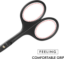 Load image into Gallery viewer, LIVINGO Premium Nose Hair Scissors Curved Safety Blades