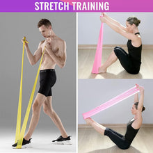 Load image into Gallery viewer, Latex Resistance Exercise Band For Physiotherapy Strength Training Fitness
