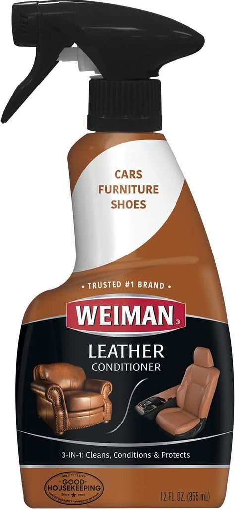 Leather Cleaner and Conditioner for Furniture and Car Seats