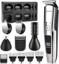 Load image into Gallery viewer, Beard Trimmer for Men Electric Hair Clipper Cordless Grooming Kit