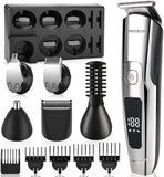 Beard Trimmer for Men Electric Hair Clipper Cordless Grooming Kit