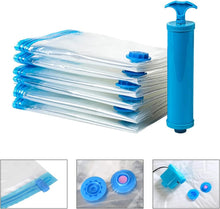 Load image into Gallery viewer, Vacuum Storage Bags Space Saver Bags With Suction Pump Reusable