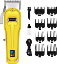 Load image into Gallery viewer, Mens Hair Trimmer Adjustable Blade Rechargeable Clippers Kit