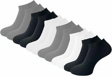 Load image into Gallery viewer, Yanek Mens Cotton Low Cut Ankle Socks Soft Breathable