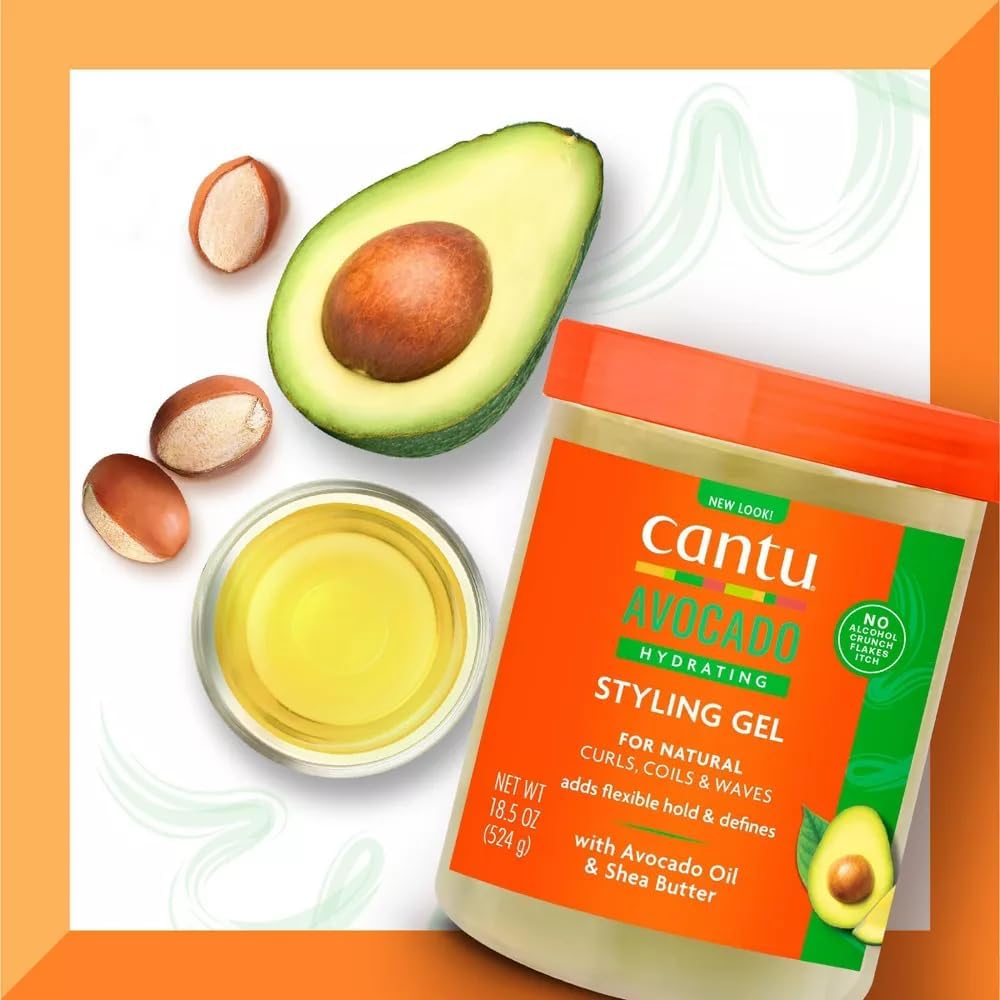 Cantu Avocado Styling Gel 524 Grams