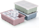 Silicone Ice Cube Trays Large Size Leak Proof BPA Free