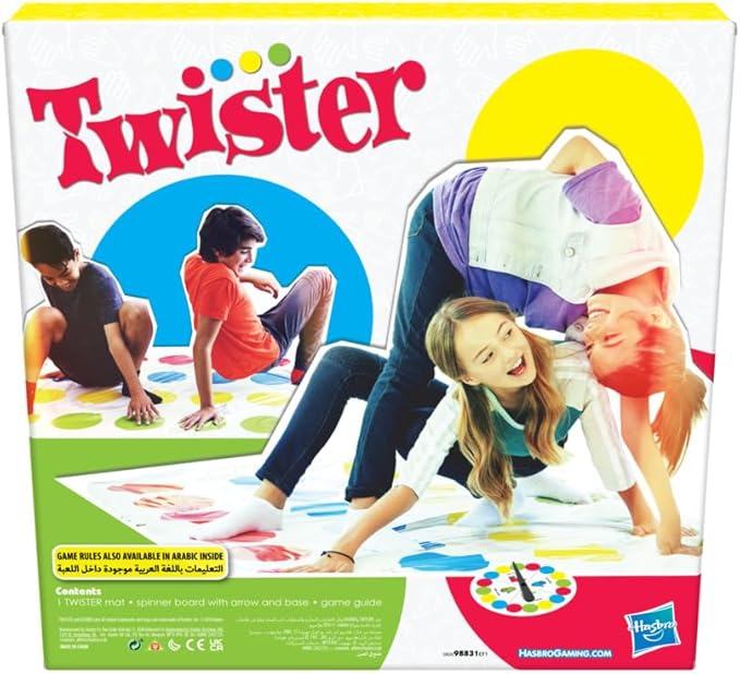 Twister Party Game for Family and Kids Ages 6 and Up Indoor