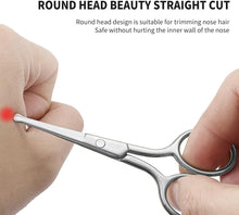 Load image into Gallery viewer, AsonTao Small Scissors for Hair Eyebrow Nose Trimming