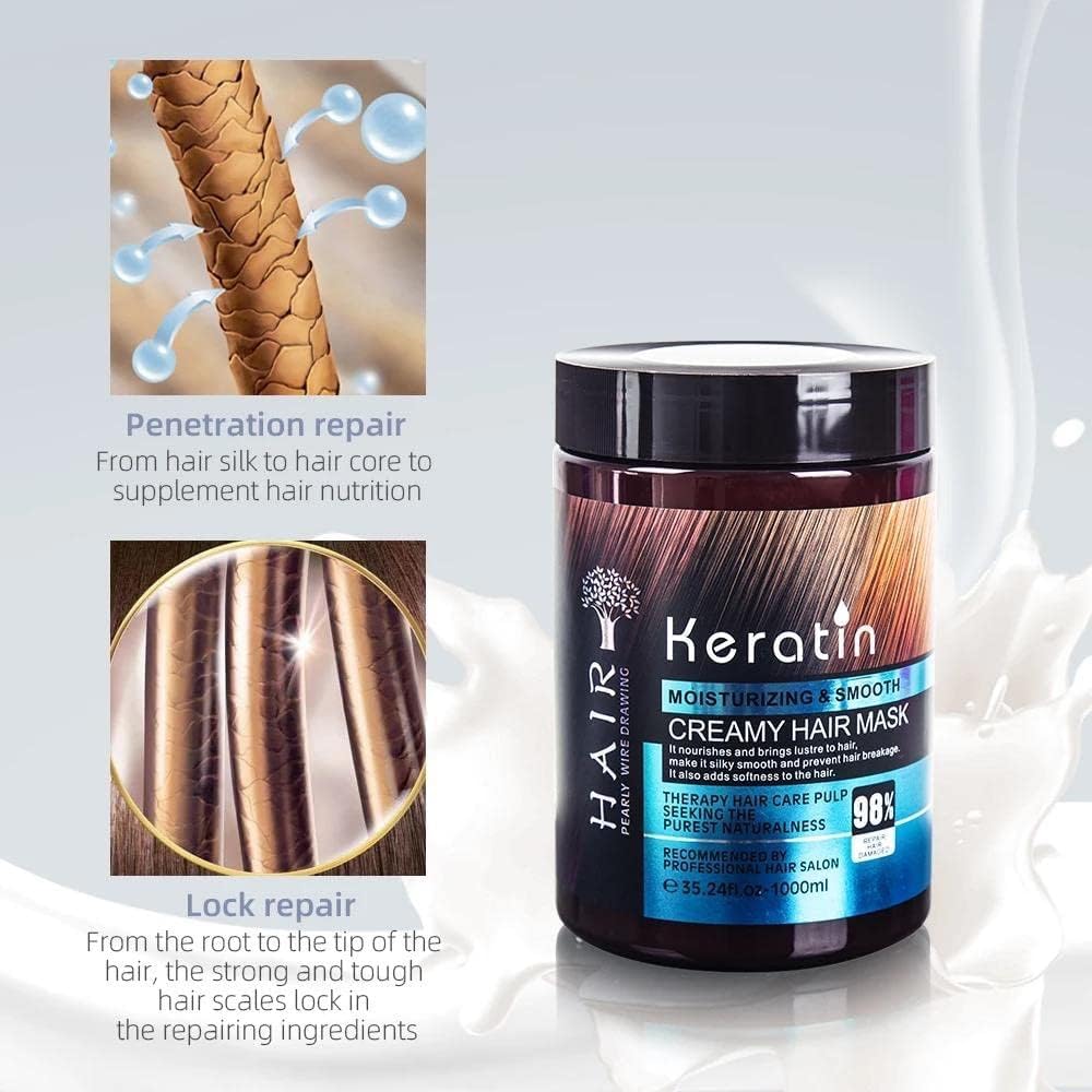 Keratin Complex Moisturizing Smooth Mask