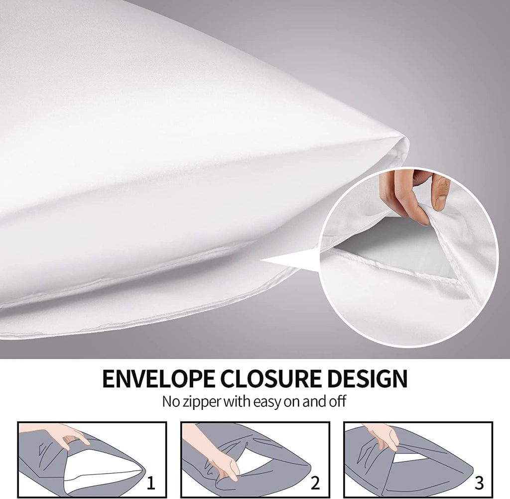 Mulberry Satin Silk Pillowcase for Hair Skin Soft