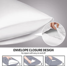 Load image into Gallery viewer, Mulberry Satin Silk Pillowcase for Hair Skin Soft