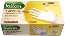 Load image into Gallery viewer, Falcon Latex Gloves Powder Free Pack