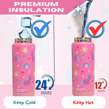Load image into Gallery viewer, Lullaby Land Stainless Steel Water Bottle for Kids