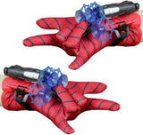 Plastic Hero Spiderman Web Launcher Gloves Cosplay Toy