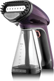 Black Decker Portable Garment Steamer 1500W Dark Purple