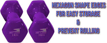 Load image into Gallery viewer, Classical Dumbbells Hand Weights Set Vinyl Coated Exercise Fitness