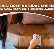 Load image into Gallery viewer, Leather Cleaning Wipes for Car Upholstery Synthetic Leather