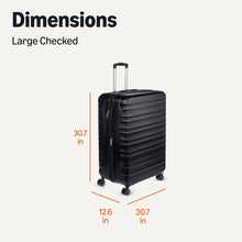 Load image into Gallery viewer, Amazon Basics Hardside Spinner Luggage Black
