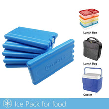 Load image into Gallery viewer, Reusable Long Lasting Ice Packs for Lunch Box Cooler Bags