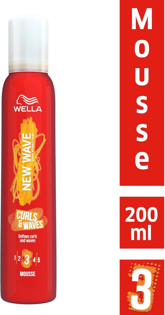 NEW WAVE CURLS AND WAVES MOUSSE