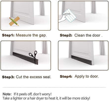 Load image into Gallery viewer, Door Draft Stopper Under Door Seal for Exterior Interior Doors