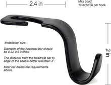 Load image into Gallery viewer, Universal Vehicle Backseat Headrest Hanger Storage Organizer