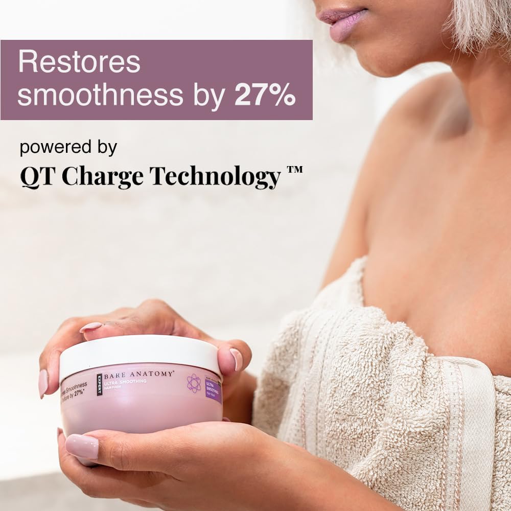Bare Anatomy Ultra Smoothing Hair Mask For Dry Hair Restores Smoothness