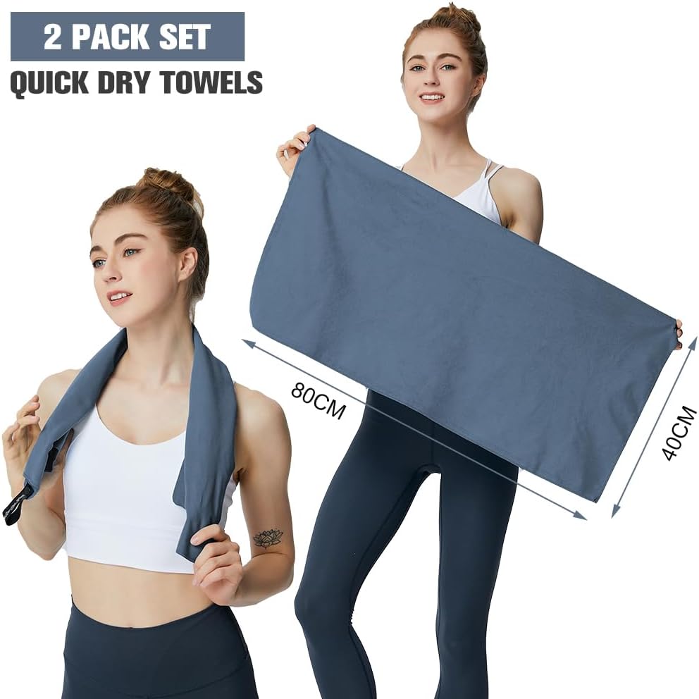 Quick Drying Gym Towel Soft Microfiber Sport Sweat Towel