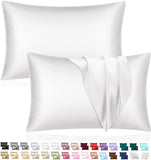 Mulberry Satin Silk Pillowcase for Hair Skin Soft