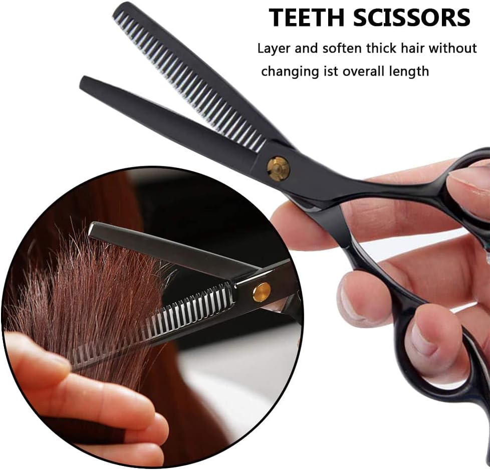 Professional Hair Cutting Scissors Kits Set