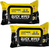 Leather Cleaning Wipes for Car Upholstery Synthetic Leather