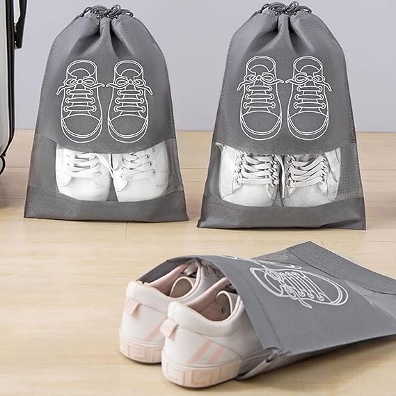 Waterproof Shoe Storage Bags Large Capacity Durable Fabric
