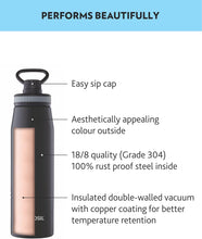 Load image into Gallery viewer, Borosil Stainless Steel Hydra Gosports Vacuum Insulated Flask