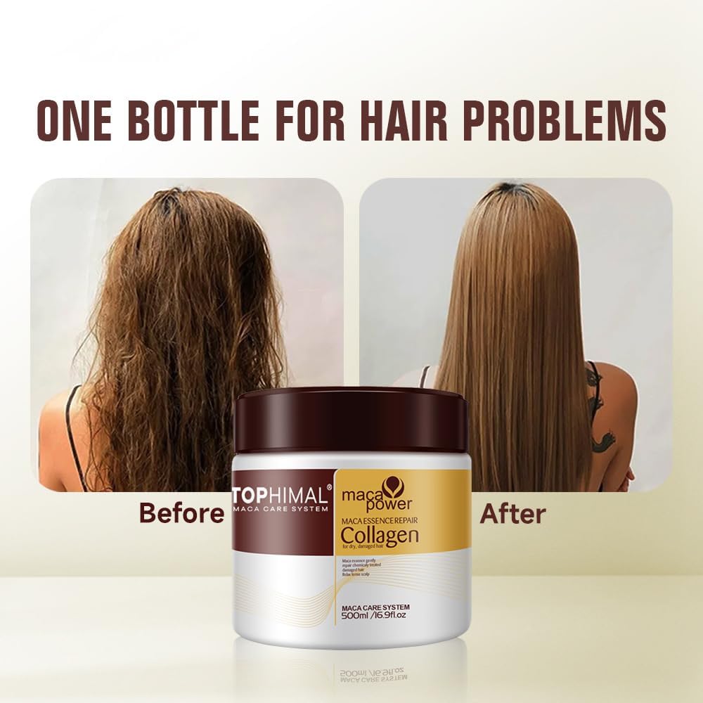 Maca Collagen Hair Treatment Mask Deep Repair