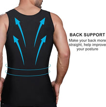 Load image into Gallery viewer, Mens Slimming Body Shaper Vest Compression Tank Top