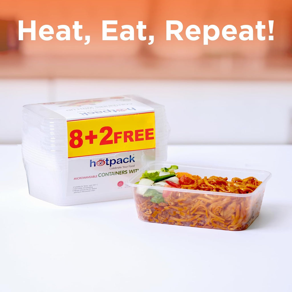 Disposable Lunch Box Food Storage Microwavable Container