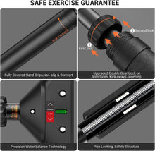 Load image into Gallery viewer, Adjustable Pull Up Bar for Home No Screws Anti Skid Grip