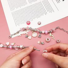 Load image into Gallery viewer, Bracelet Making Kit for Girls with Jewelry Box and Charms