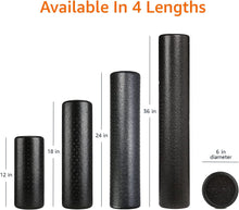 Load image into Gallery viewer, Amazon Basics High Density Foam Roller Exercise Recovery