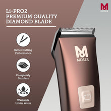 Load image into Gallery viewer, Moser LiPro2 Cordless Hair Clipper for Men Made in Germany