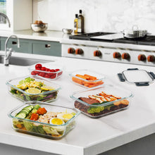 Load image into Gallery viewer, Glass Meal Prep Containers with Lids for Storage