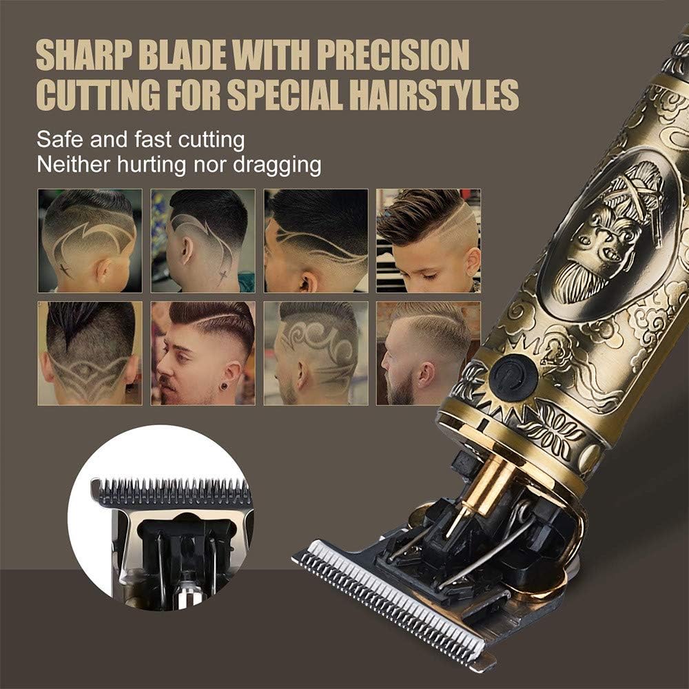 RESUXI Hair Clippers for Men Trimmer Cordless T Blade Trimmer
