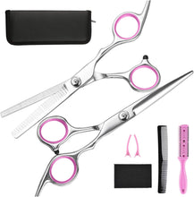 Load image into Gallery viewer, Hair Cutting Scissors Thinning Shears Kit for Women Men Pet