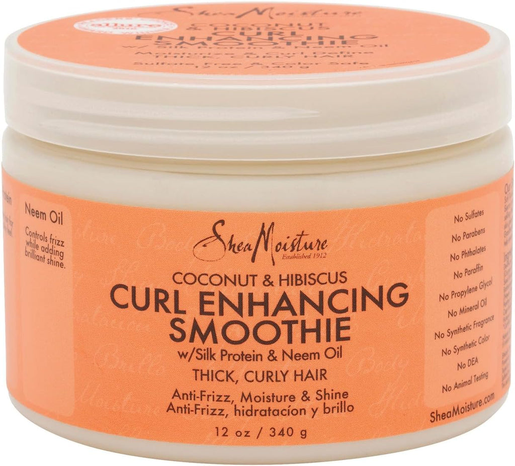Coconut and Hibiscus Curl Enhancing Smoothie