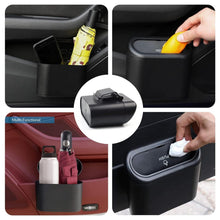Load image into Gallery viewer, Car Trash Can Container With Waste Bags Leak Proof