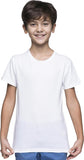 Cotton Short Sleeve Versatile Round Neck Tshirt for Boys Girls